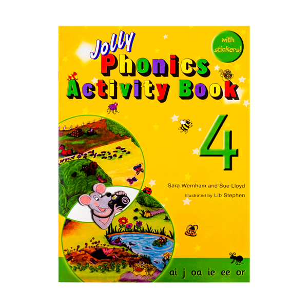 خرید کتاب  Jolly Phonics 4 Activity Book
